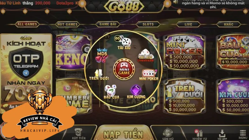 Một vài tính năng được nhiều người thích khác tại game bài đổi thưởng uy tín Go88