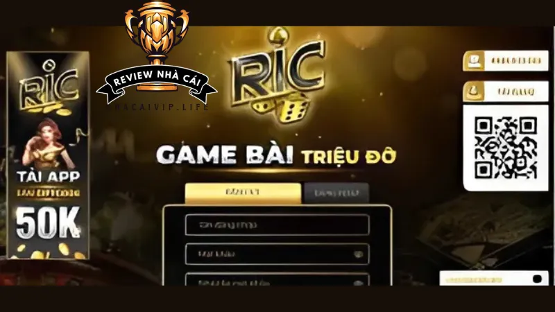 Hướng dẫn đăng ký và đăng nhập tại cổng game Ricwin