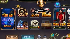 Hệ thống game bài đổi thưởng đa dạng